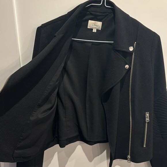 Wilfred Black Biker Jacket - Picture 5 of 7